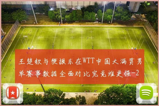王楚钦与樊振东在WTT中国大满贯男单赛事数据全面对比究竟谁更强